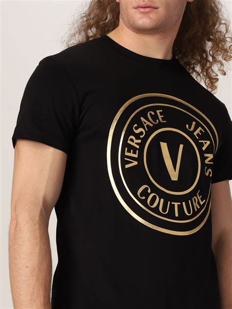 versace jeans tee shirts|versace jeans couture outlet.